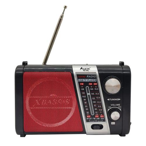 Solar Radio Rechargeable FM/SW/AM 3 Band Radio Outdoor Handheld Radio