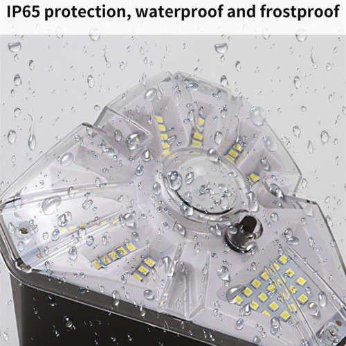 10W Solar Wall Light IP65 Waterproof Outdoor Light VR-155 For Garden Yard Terrace