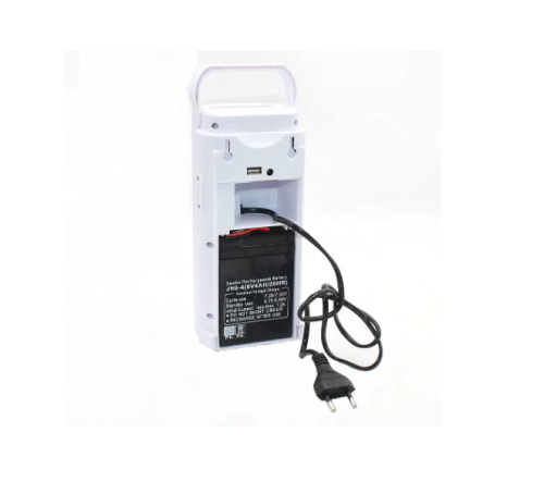 Camping Rechargeable LED Lantern Handheld Portable Light Carrying 6V4A Battery