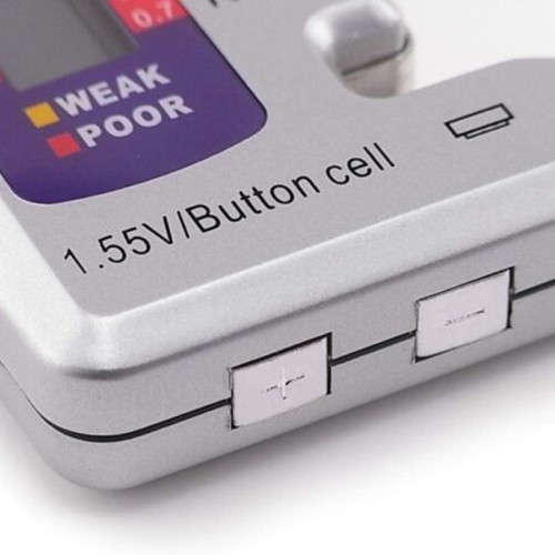 Universal 1.5V Digital LCD Tri-Color Battery Tester Checker Detector