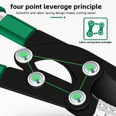 1pc Heavy Duty Pruning Shears Multi Functional Garden Branch Cutter High Quality Labor Saving Home Gardening Tool for Agriculture & Sanitation Trimming Branches of Fruit Trees and Flowers in Nurseries Bonsai Potted Plants. Ideal Landscaping Tree