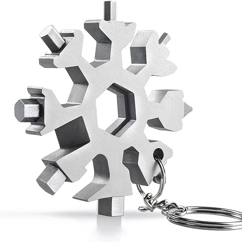 18 In 1 Snowflake Multitool, Christmas Stocking Stuffer,Unique Gifts For Men Women, Snowflake Multi-Tool,Screwdriver Christmas Gift