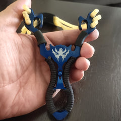 4pcs High Performance Slingshot Launcher Set Quick Press Rubber Bands Durable & Portable Ideal for Outdoor Adventures Shooting Games & Fishing Fun Great for Adult Leisure Activities Camping & Outdoor Activities Camping Gear | Modern Slingshot | D