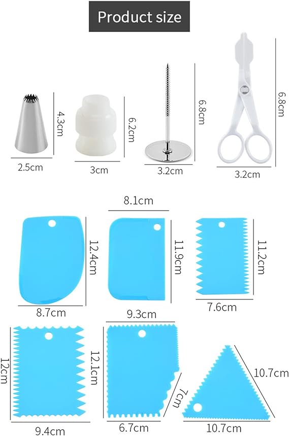 CAKE DECORATER 63PCS