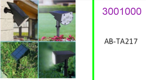 Aerbes Solar Powered Garden Light White