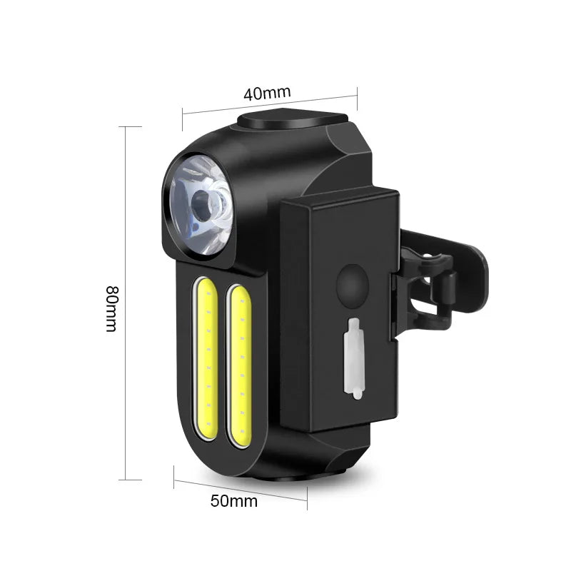 Bike Light Front LED Rechargeable Bicycle Lamp