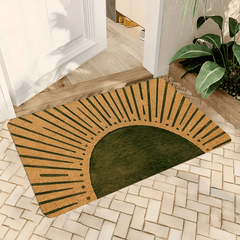 1Pc Bohemian Style Outdoor Mat Retro Sun Doormat Washable