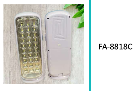 Rechargeable Dual Light Source Emergency Light