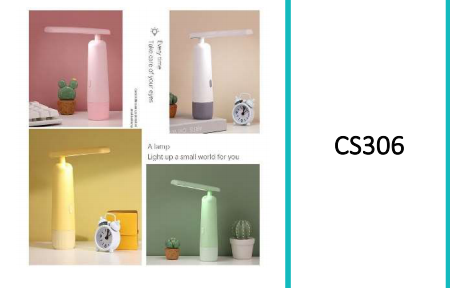 USB Rechargeable Slim Table Lamp With Customizable Stickers