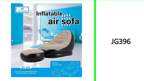 Inflatable Air Cushion Seat with Leg Rest