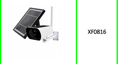 Solar Powered Wifi Surveillance Camera I-Cam-Y4 + App