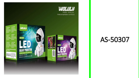 Wolulu Astronaut Starry Sky Galaxy Projection Lamp