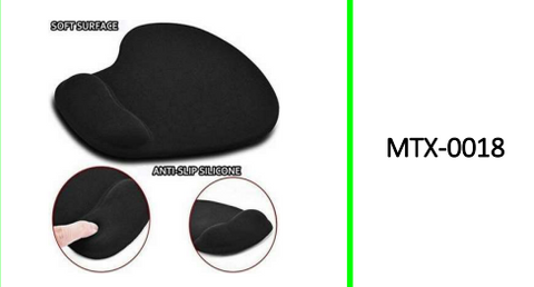 Mouse Pad With Silicone Gel Wrist Support