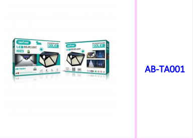 Aerbes AB-TA001 4 Sided Solar Powered Outdoor Light