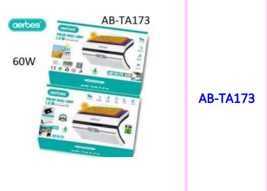 Aerbes Solar LED Wall Light With Motion Sensor 60W