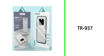 Treqa 10000mah Power Bank with LED Display