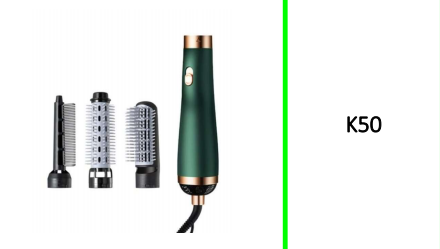 3 in 1 Hair Dryer Brush Volumizer Hot Air Brush 3 Modes Hair Straightener Curler Brush For Hair