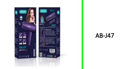 Professional Hair Dryer Portable Hot & Cold Air Wind Anion Hammer Blower Dry