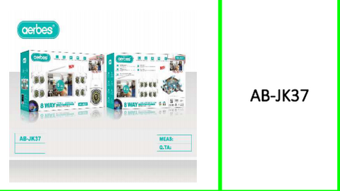 Aerbes 8 x 2MP Ball Machine Wifi Camera Set with 9.8" Screen VMS Remote Access & App Control