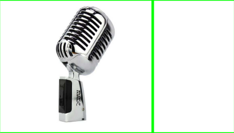 Dynamic Retro Vintage Microphone For PC Mixer
