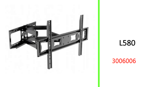 Full Motion 37-80 Inch TV Wall Mount