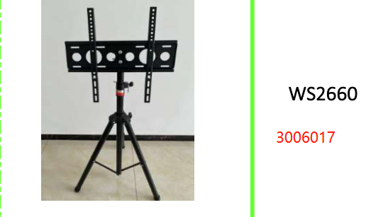 Adjustable 94cm - 158 Tripod TV or Speaker Stand. Plate 45cm x 14cm