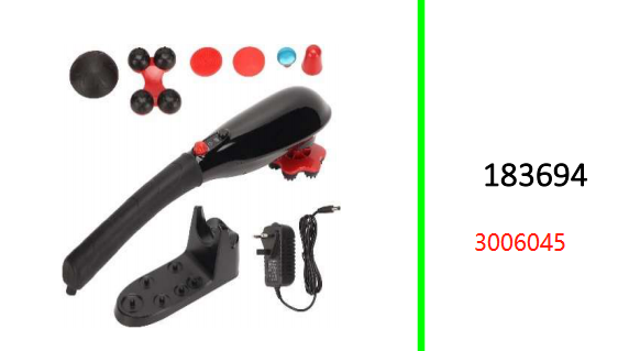 Rechargeable Cordless Vibrating Percussion Massager