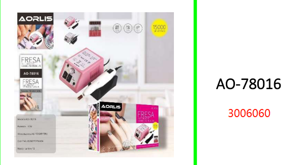 Aorlis Electric Grinder for Gel Nail Polish