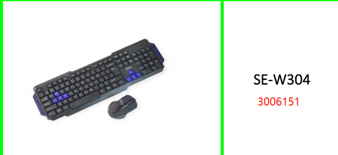 Aerbes 2.4GHz Ultra-Thin Mini Wireless Keyboard And Mouse Set