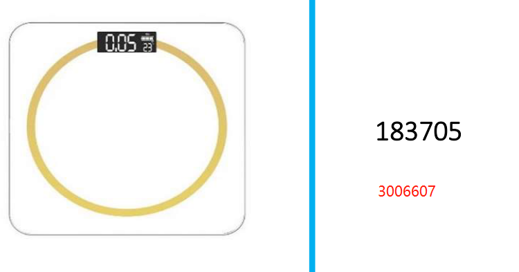 Electronic Personal Scale With Digital Display