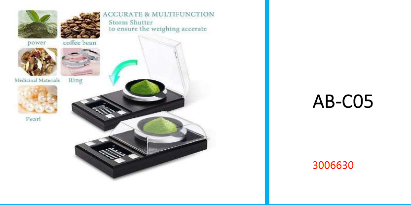 Aerbes Mini Portable 100g/0.01g Jewellery Scale LCD Display