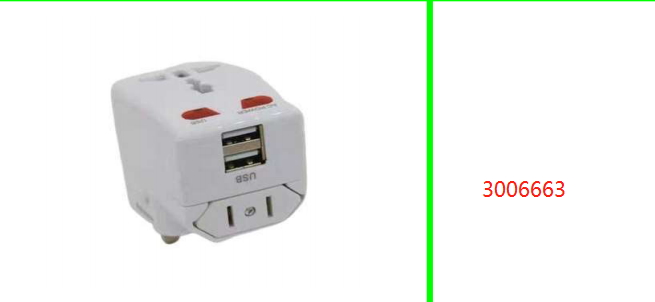 Converter Socket 2.1A EU Adapter Charger With USB AC Power Plug