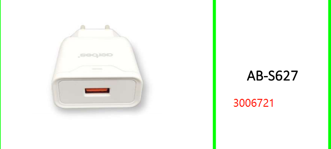 Fast Charging 3.1A Power Adapter for USB Cable