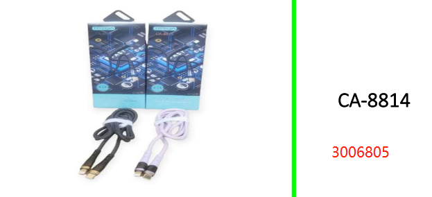 Treqa 9.1A Type C to Lightning for IOS Cable 1M