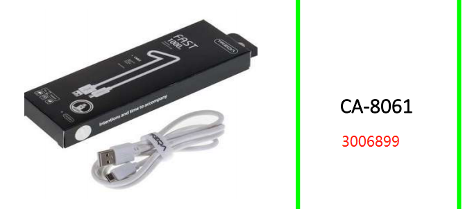 Treqa Micro USB 2.0 Cable 1M