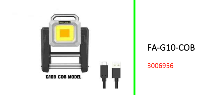 USB Rechargeable Foldable Stretchable Multifunctional COB Work Light