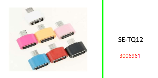 Adapter Micro USB OTG to USB 2.0 Adapter For Smartphones and Tablets