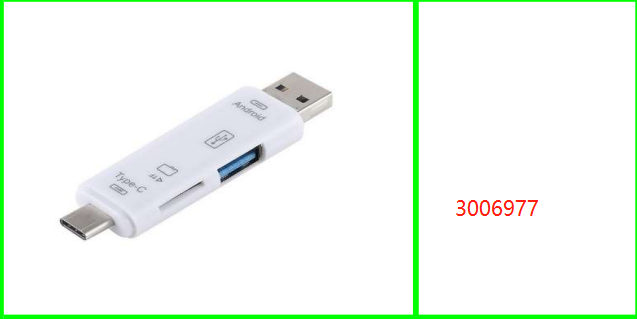 3 in 1 TF & USB To Micro USB & Type-C Card Reader OTG Adapter Connector