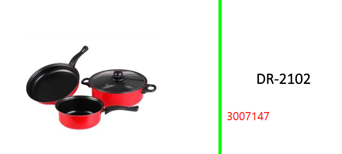 Cookware Pot Set 4pcs