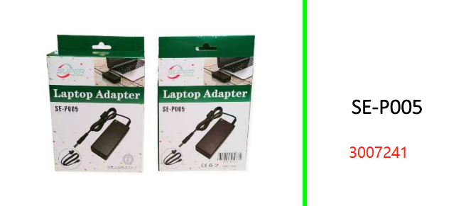 19V Laptop Charger 3.42A Pin Size 4.0X1.7mm