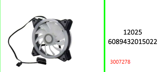 12V Double Loop Cooling Fan
