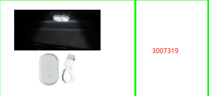 Mini Car Interior LED Stick-On Light