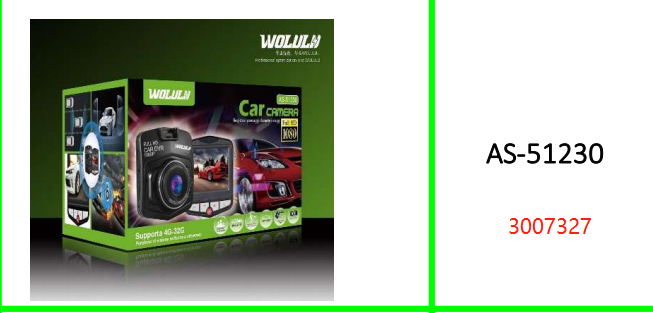 Wolulu HD 1080P Vehicle Dash Board Camera