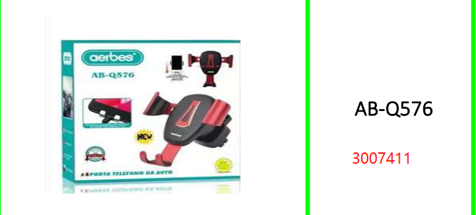 Aerbes Gravity Car Mount Metal Mobile Phone Holder Stand