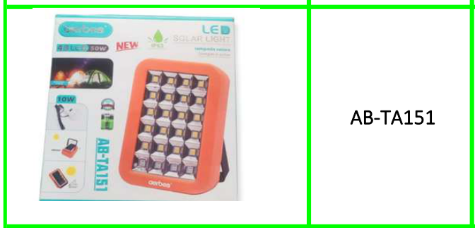 Aerbes 50W High-Efficiency Outdoor LED Solar Light