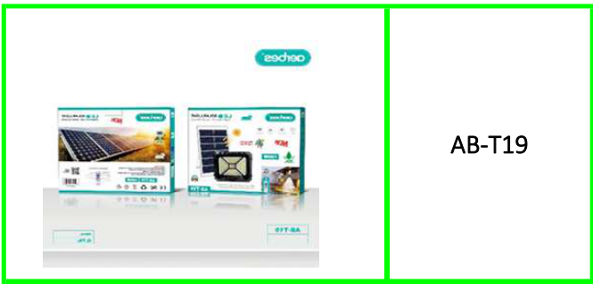 Aerbes 100W Solar Powered Flood Light