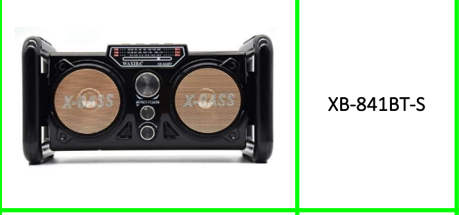 Solar Powered Bluetooth Bandwith Radio With USB Micro SD Slot