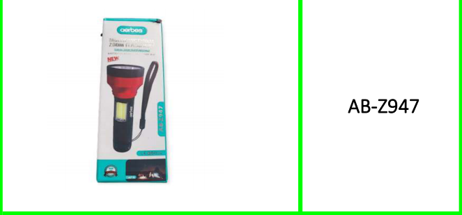 Aerbes Multifunctional Zoom Flashlight