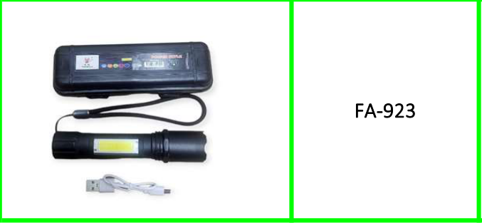 USB Rechargeable Flashlight