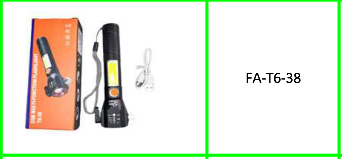 COB Multifunctional Flashlight